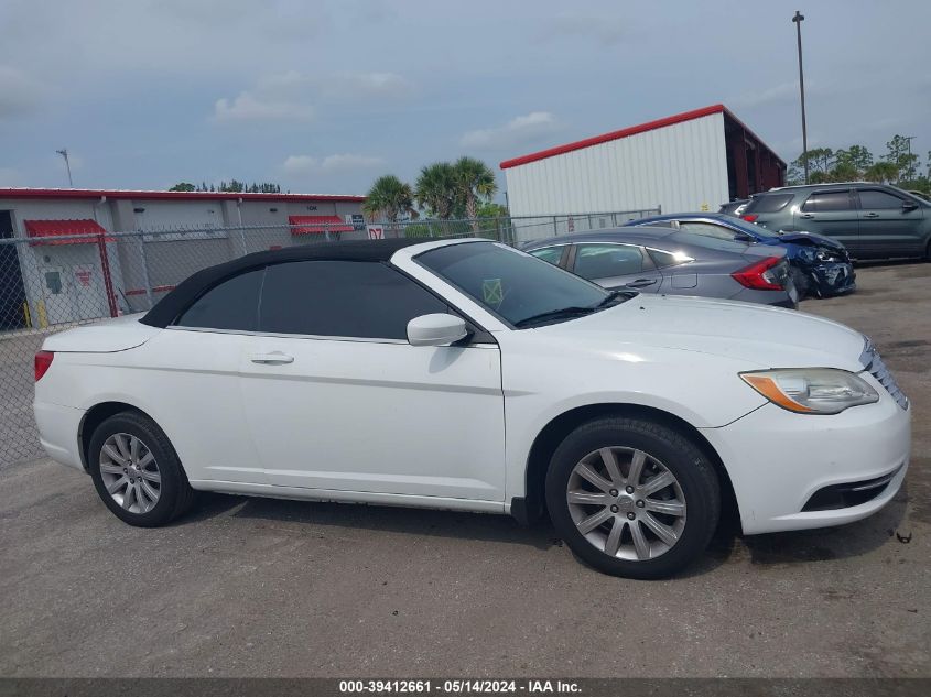 2012 Chrysler 200 Touring VIN: 1C3BCBEB9CN215748 Lot: 39412661