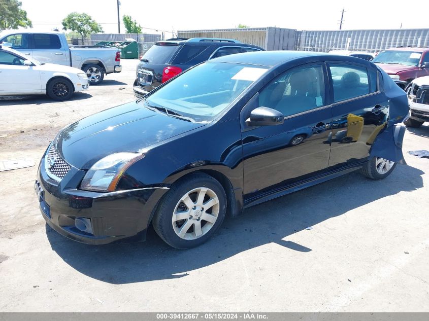 2012 Nissan Sentra 2.0 Sr VIN: 3N1AB6AP6CL697665 Lot: 39412667