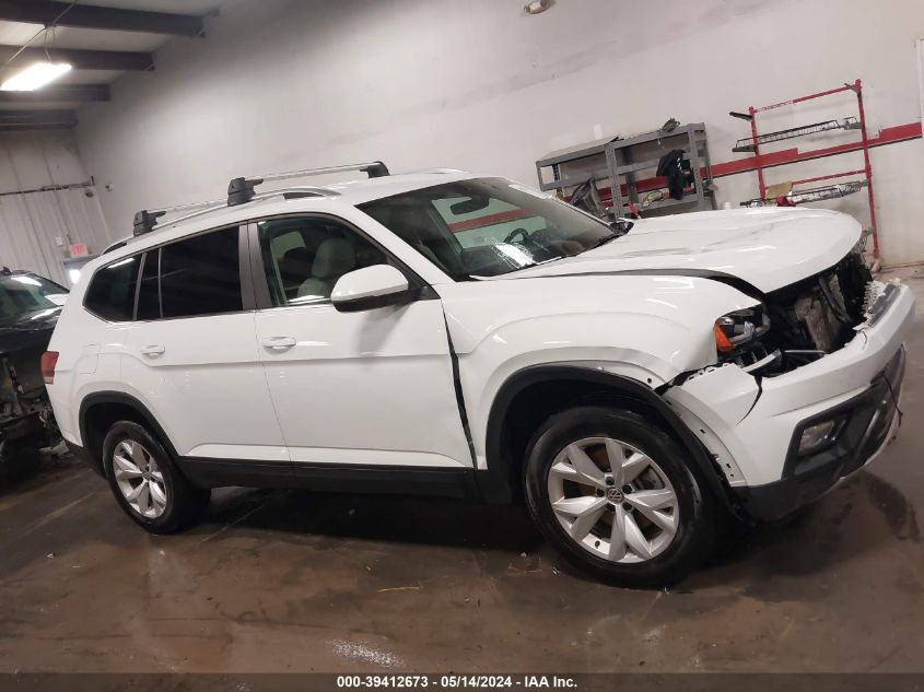 2019 Volkswagen Atlas 3.6L V6 Se W/Technology VIN: 1V2UR2CA9KC508779 Lot: 39412673