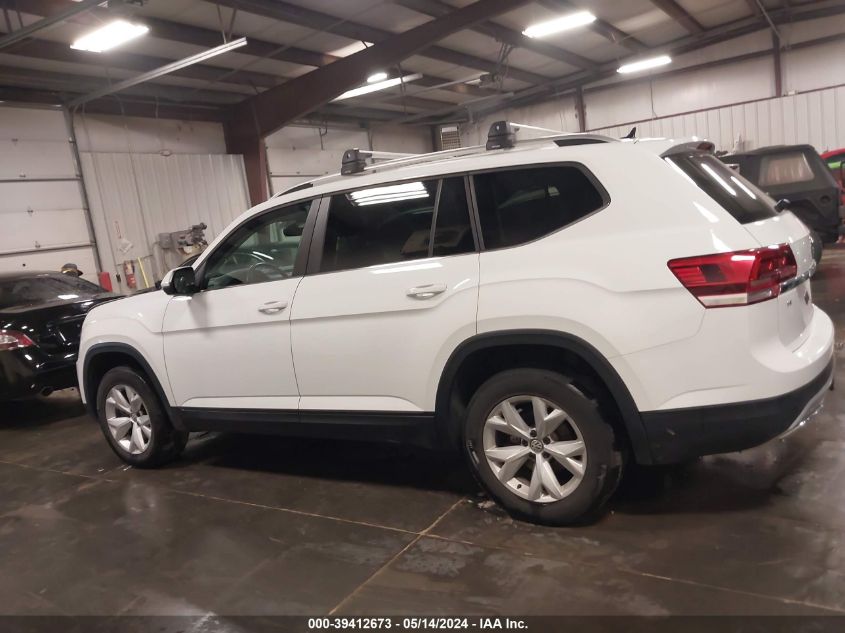 2019 Volkswagen Atlas 3.6L V6 Se W/Technology VIN: 1V2UR2CA9KC508779 Lot: 39412673