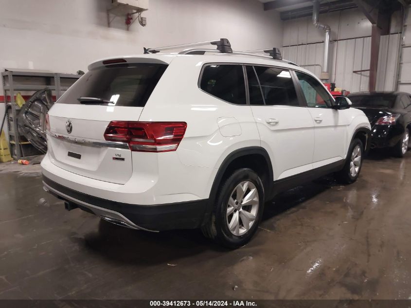 2019 Volkswagen Atlas 3.6L V6 Se W/Technology VIN: 1V2UR2CA9KC508779 Lot: 39412673