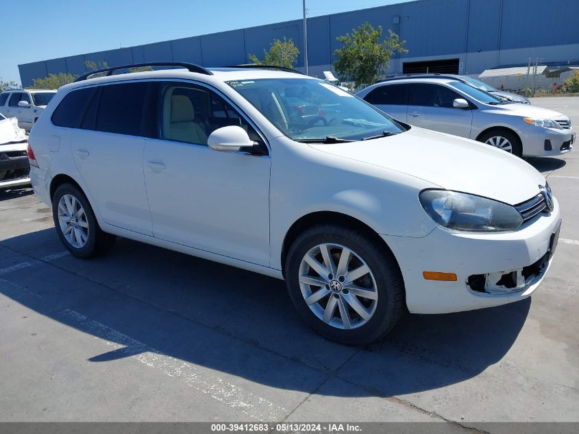 2011 Volkswagen Jetta Sportwagen 2.0L Tdi VIN: 3VWML7AJ9BM661967 Lot: 39412683