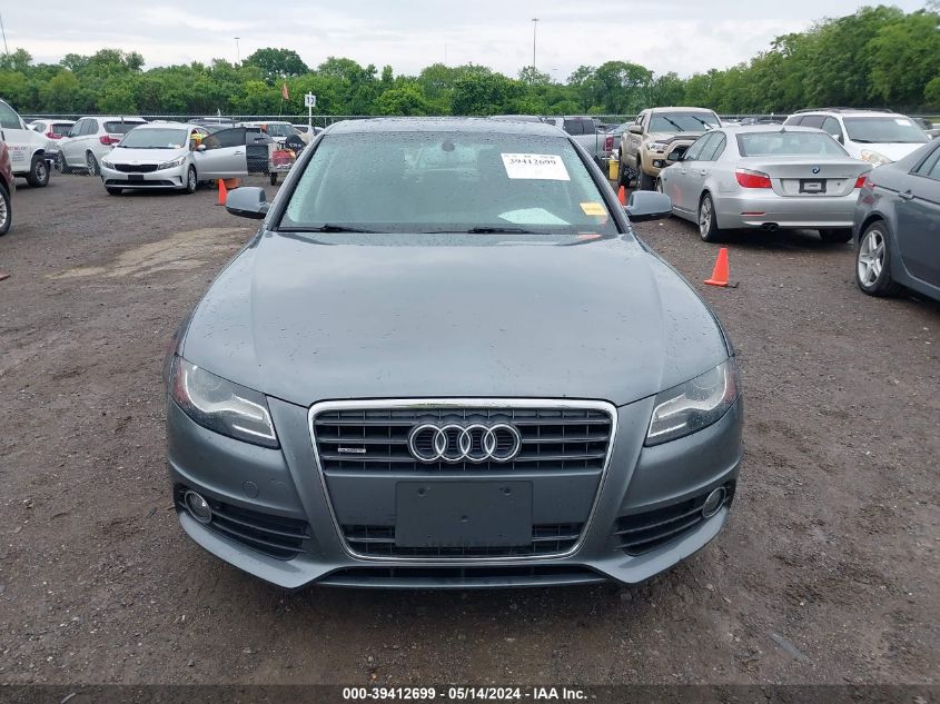 2012 Audi A4 2.0T Premium VIN: WAUFFAFL6CN004445 Lot: 39412699