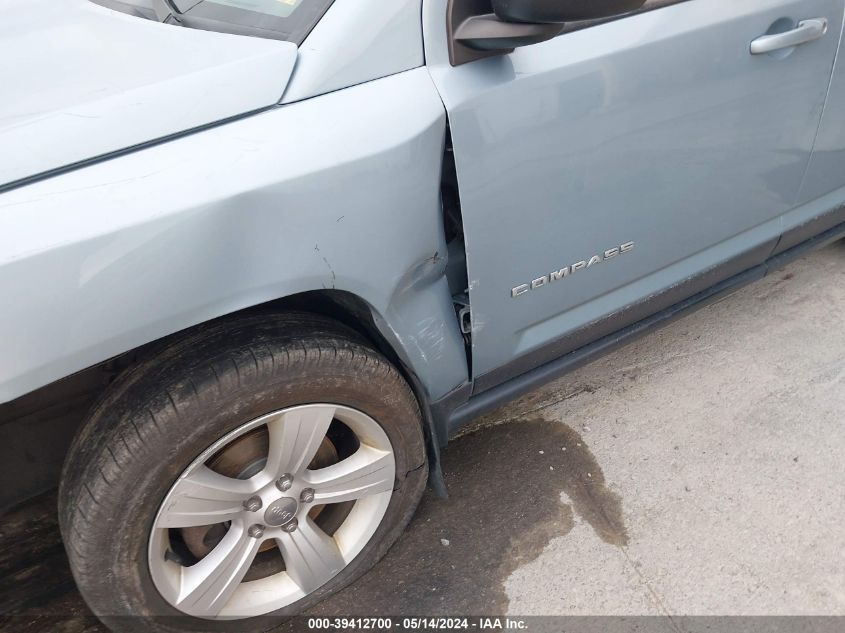 2014 Jeep Compass Sport VIN: 1C4NJDBB0ED503911 Lot: 39412700