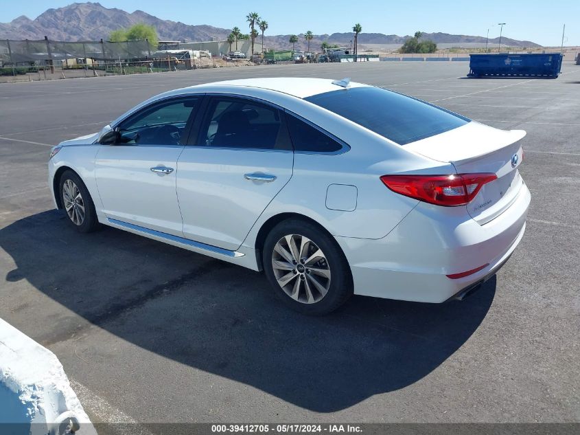 2015 Hyundai Sonata Sport VIN: 5NPE34AF1FH101860 Lot: 39412705