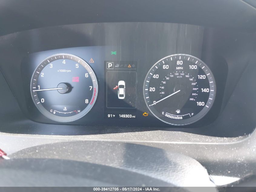 2015 Hyundai Sonata Sport VIN: 5NPE34AF1FH101860 Lot: 39412705