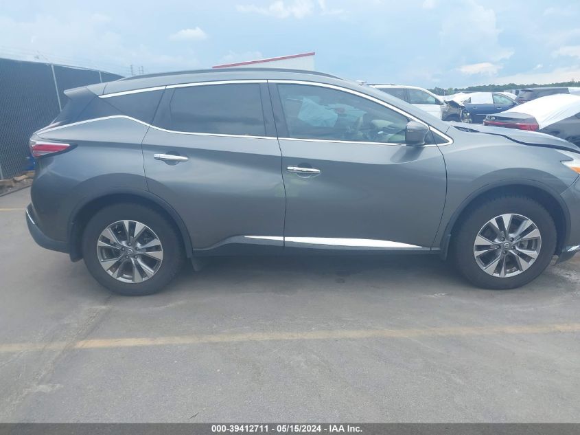 2016 Nissan Murano Sv VIN: 5N1AZ2MH1GN111381 Lot: 39412711