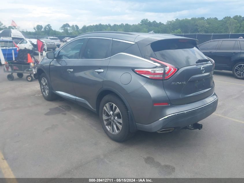 2016 Nissan Murano Sv VIN: 5N1AZ2MH1GN111381 Lot: 39412711