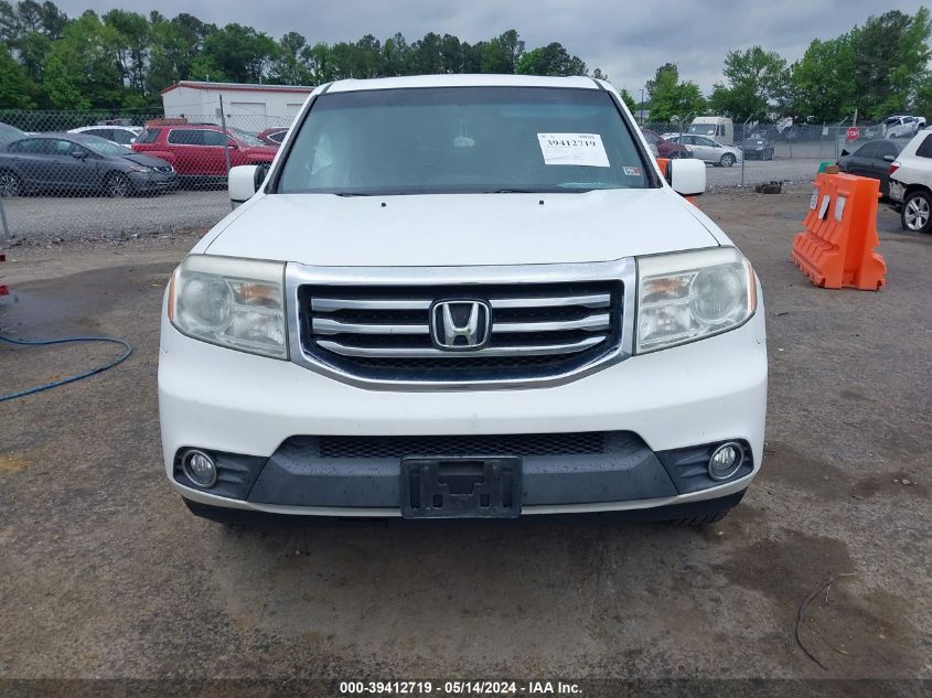 2012 Honda Pilot Ex VIN: 5FNYF4H49CB046352 Lot: 39412719
