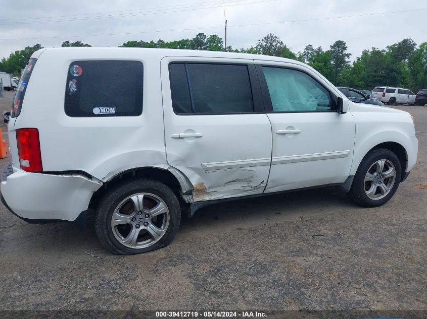2012 Honda Pilot Ex VIN: 5FNYF4H49CB046352 Lot: 39412719