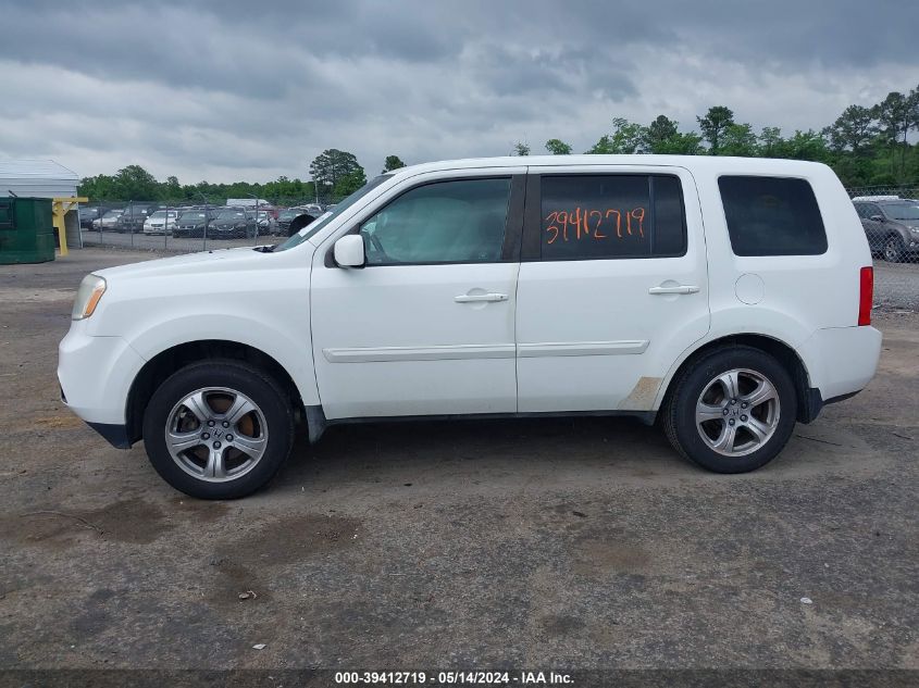 2012 Honda Pilot Ex VIN: 5FNYF4H49CB046352 Lot: 39412719