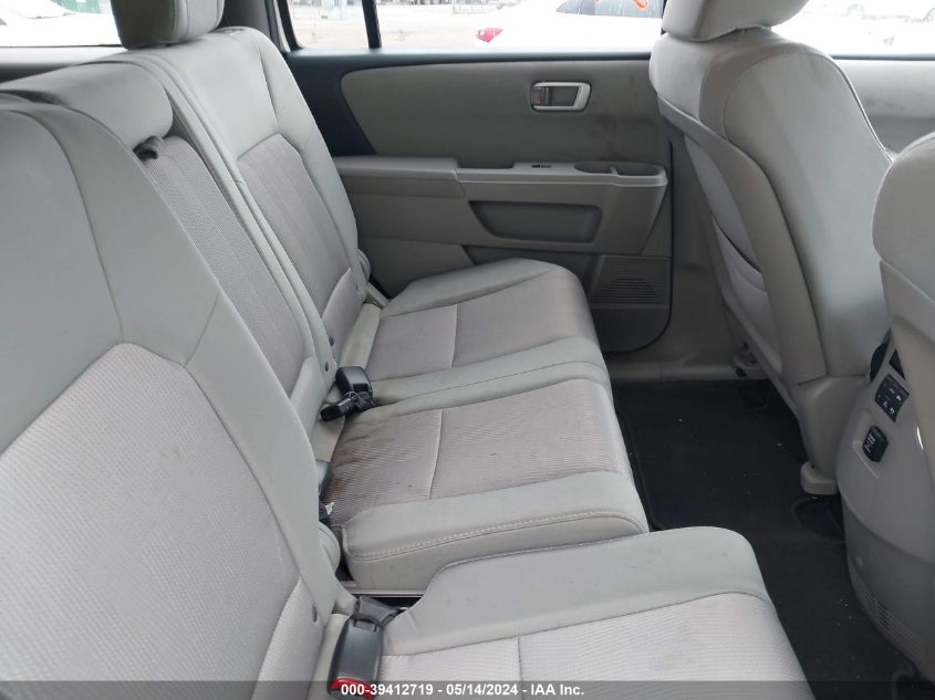 2012 Honda Pilot Ex VIN: 5FNYF4H49CB046352 Lot: 39412719