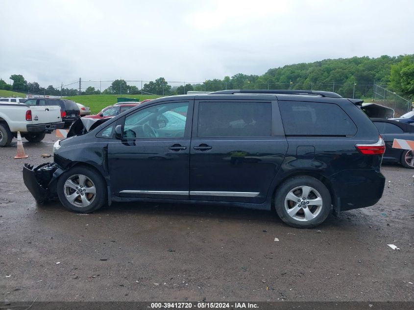 2018 Toyota Sienna Le 8 Passenger VIN: 5TDKZ3DC3JS959881 Lot: 39412720