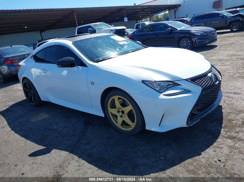 2015 Lexus Rc 350 VIN: JTHHE5BC6F5002175 Lot: 39412721