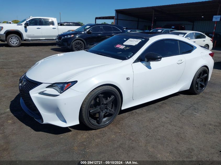 2015 Lexus Rc 350 VIN: JTHHE5BC6F5002175 Lot: 39412721