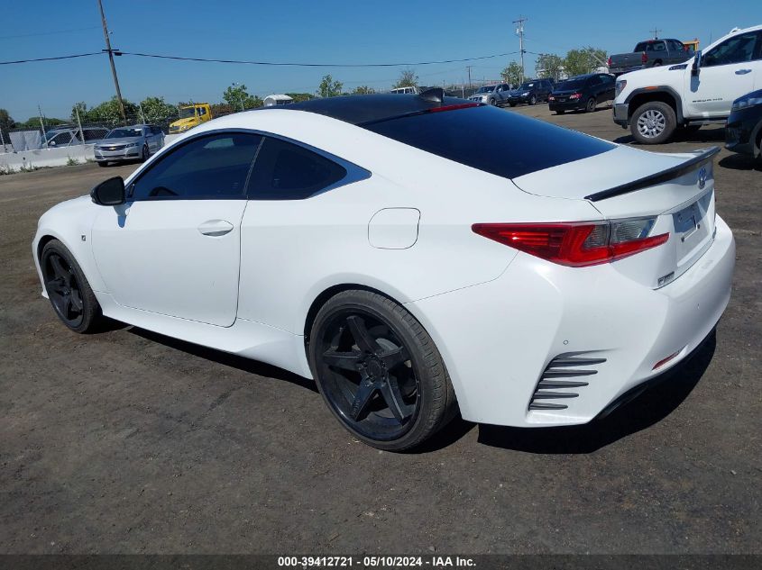 2015 Lexus Rc 350 VIN: JTHHE5BC6F5002175 Lot: 39412721