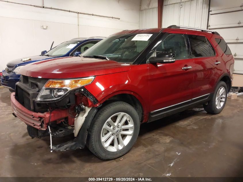 2014 Ford Explorer Xlt VIN: 1FM5K8D83EGB00392 Lot: 39412729