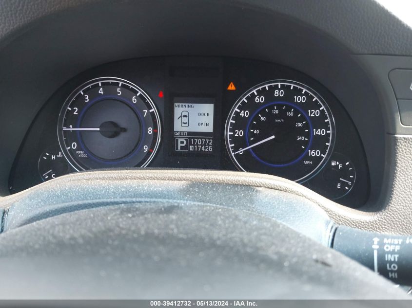 2011 Infiniti G37X VIN: JN1CV6AR2BM350694 Lot: 39412732