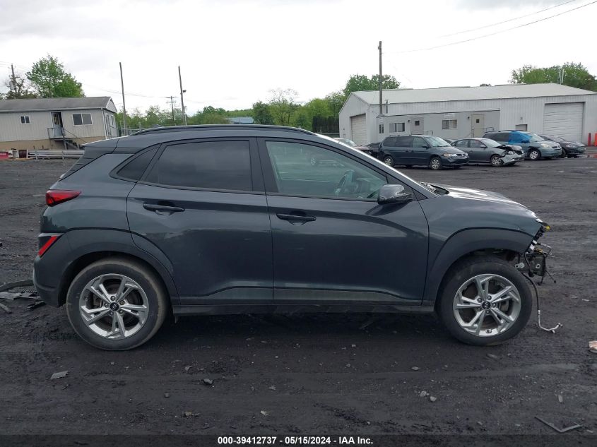 2022 Hyundai Kona Sel VIN: KM8K6CAB8NU771908 Lot: 39412737