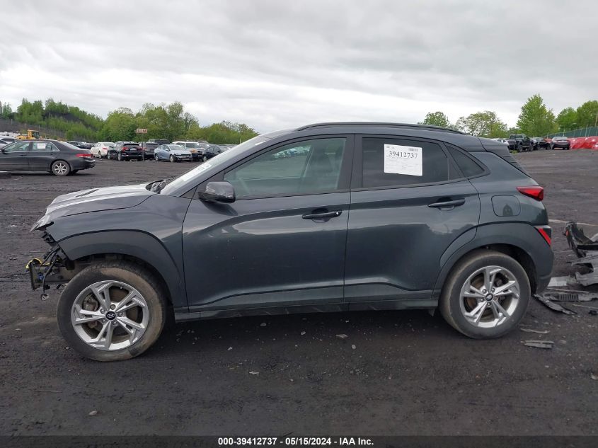 2022 Hyundai Kona Sel VIN: KM8K6CAB8NU771908 Lot: 39412737