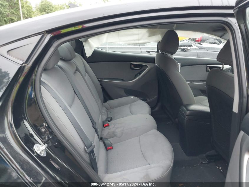 2012 Hyundai Elantra Gls VIN: 5NPDH4AE9CH126831 Lot: 39412749