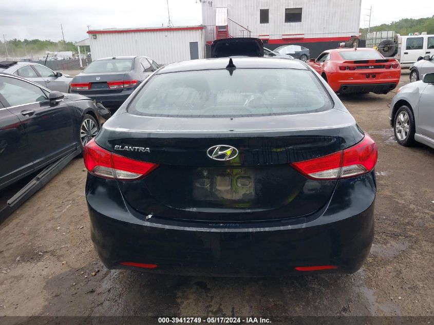 2012 Hyundai Elantra Gls VIN: 5NPDH4AE9CH126831 Lot: 39412749