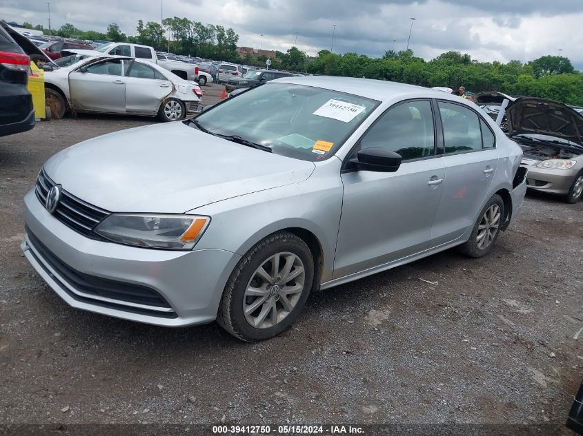 2015 Volkswagen Jetta 1.8T Se VIN: 3VWD17AJ8FM252029 Lot: 39412750