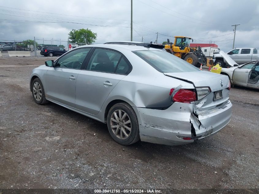 2015 Volkswagen Jetta 1.8T Se VIN: 3VWD17AJ8FM252029 Lot: 39412750