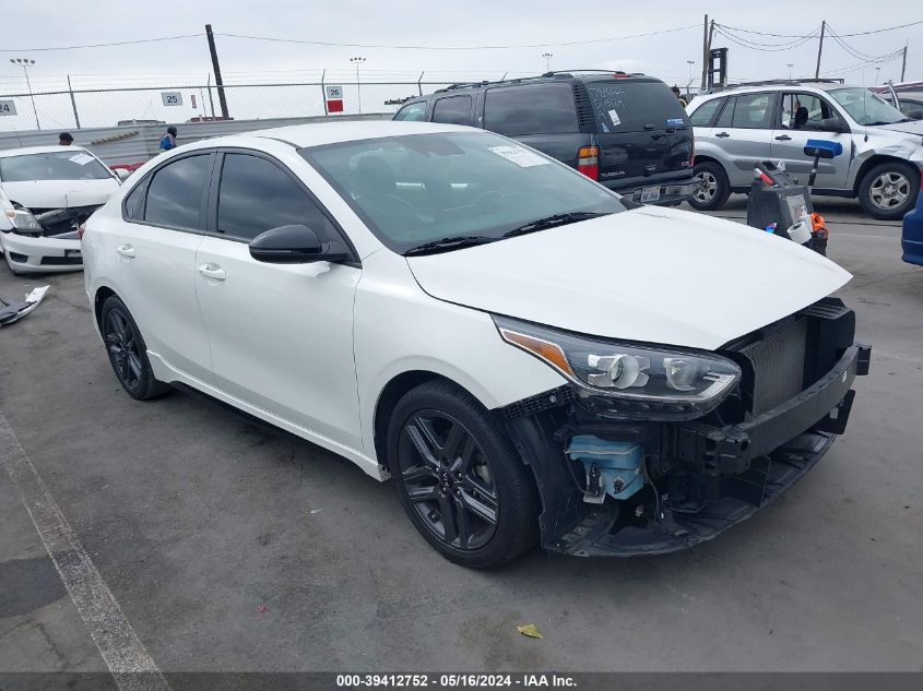 2021 Kia Forte Gt-Line VIN: 3KPF34AD6ME281566 Lot: 39412752