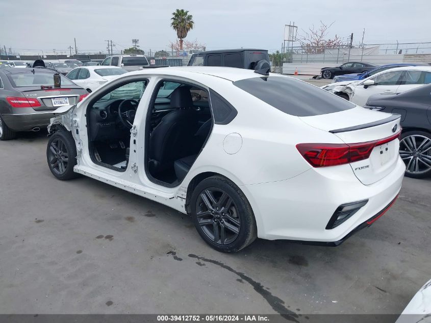 2021 Kia Forte Gt-Line VIN: 3KPF34AD6ME281566 Lot: 39412752