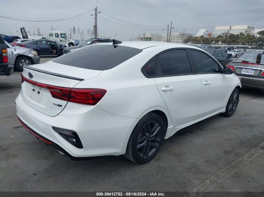 2021 Kia Forte Gt-Line VIN: 3KPF34AD6ME281566 Lot: 39412752