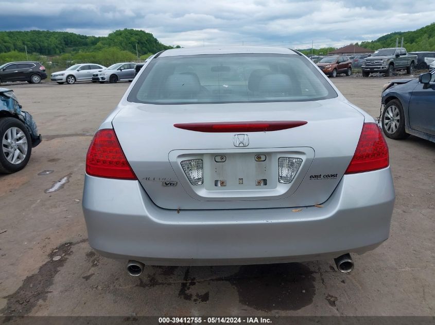 2007 Honda Accord 3.0 Se VIN: 1HGCM66427A100119 Lot: 39412755