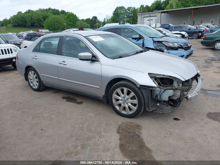 2007 Honda Accord 3.0 Se VIN: 1HGCM66427A100119 Lot: 39412755