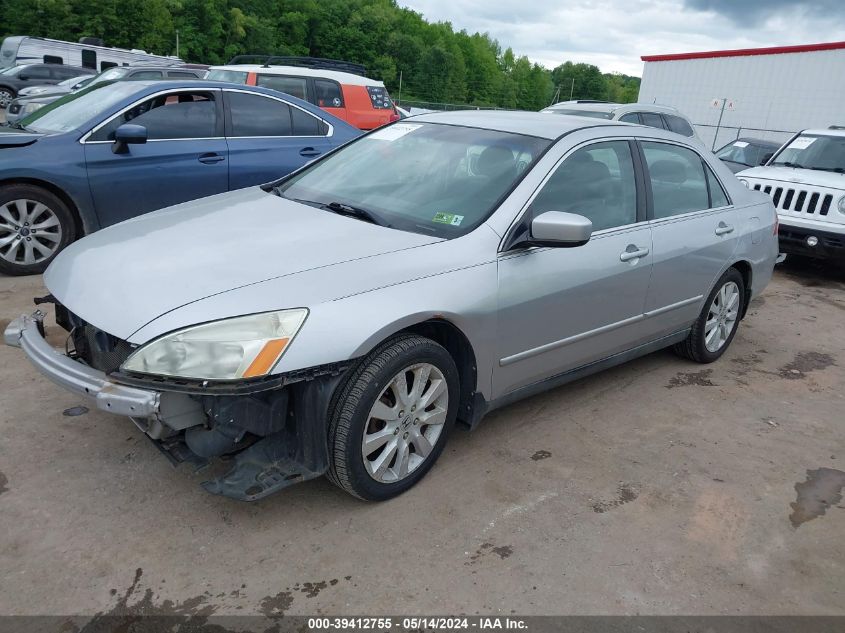 2007 Honda Accord 3.0 Se VIN: 1HGCM66427A100119 Lot: 39412755