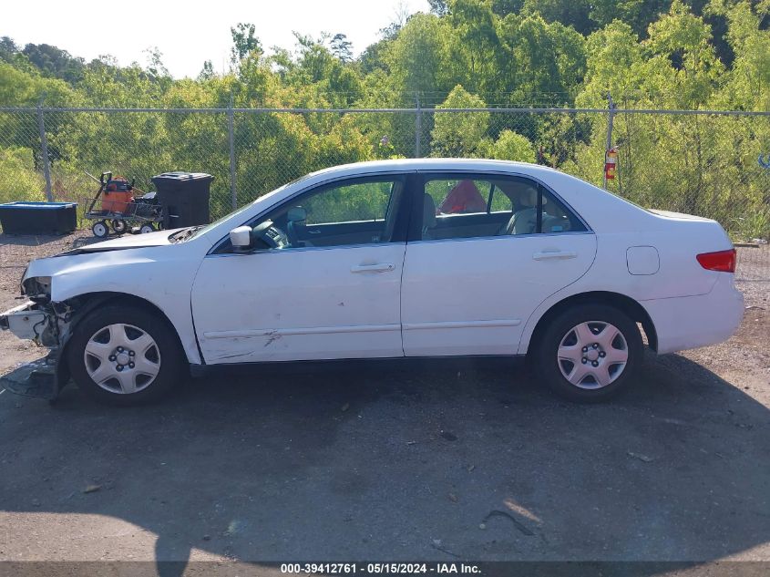 2005 Honda Accord 2.4 Lx VIN: 1HGCM56495A168005 Lot: 39412761