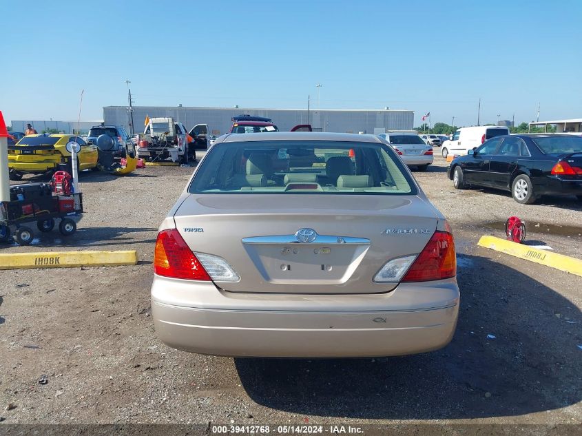 2001 Toyota Avalon Xl VIN: 4T1BF28B61U140259 Lot: 39412768