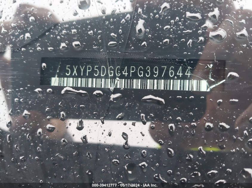 2023 Kia Telluride Sx X-Pro VIN: 5XYP5DGC4PG397644 Lot: 39412777