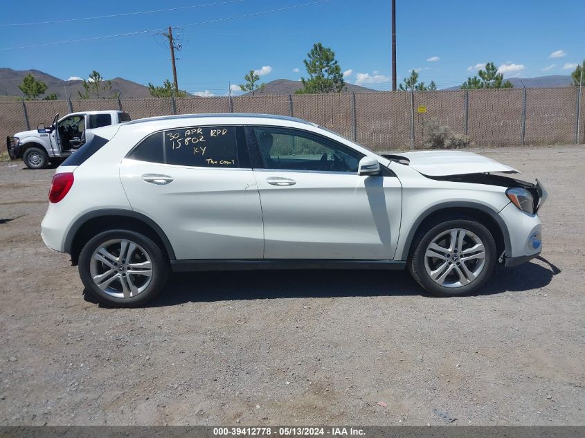 2018 Mercedes-Benz Gla 250 4Matic VIN: WDCTG4GB9JJ422720 Lot: 39412778