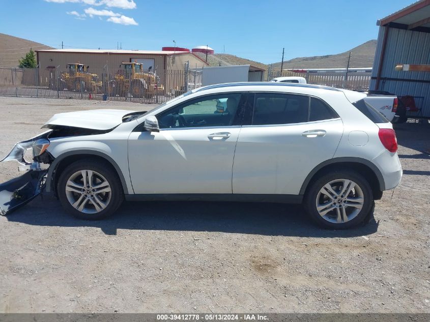 2018 Mercedes-Benz Gla 250 4Matic VIN: WDCTG4GB9JJ422720 Lot: 39412778