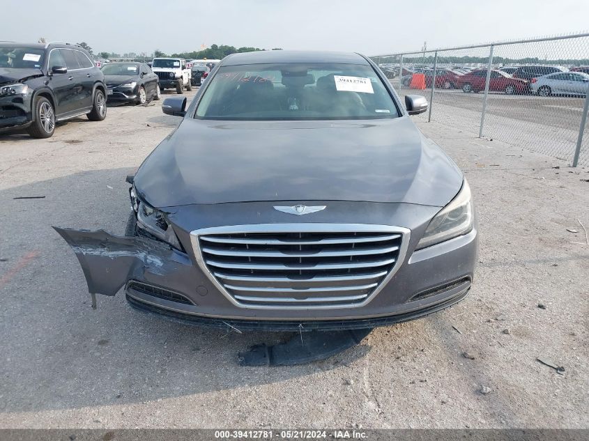 2015 Hyundai Genesis 3.8 VIN: KMHGN4JE1FU094243 Lot: 39412781