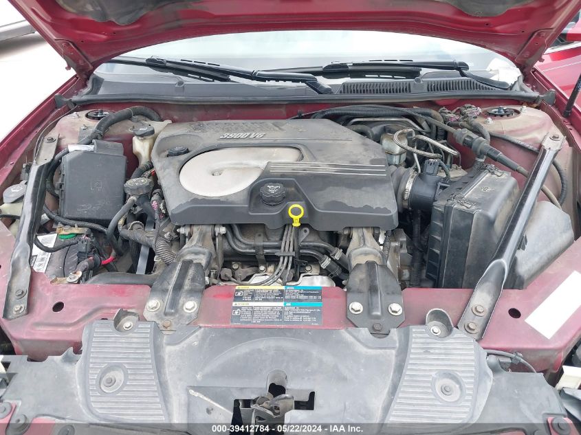 2006 Chevrolet Impala Lt VIN: 2G1WC581269250679 Lot: 39412784