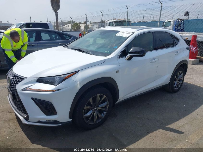 2019 Lexus Nx 300 F Sport VIN: JTJYARBZ5K2133132 Lot: 39412786