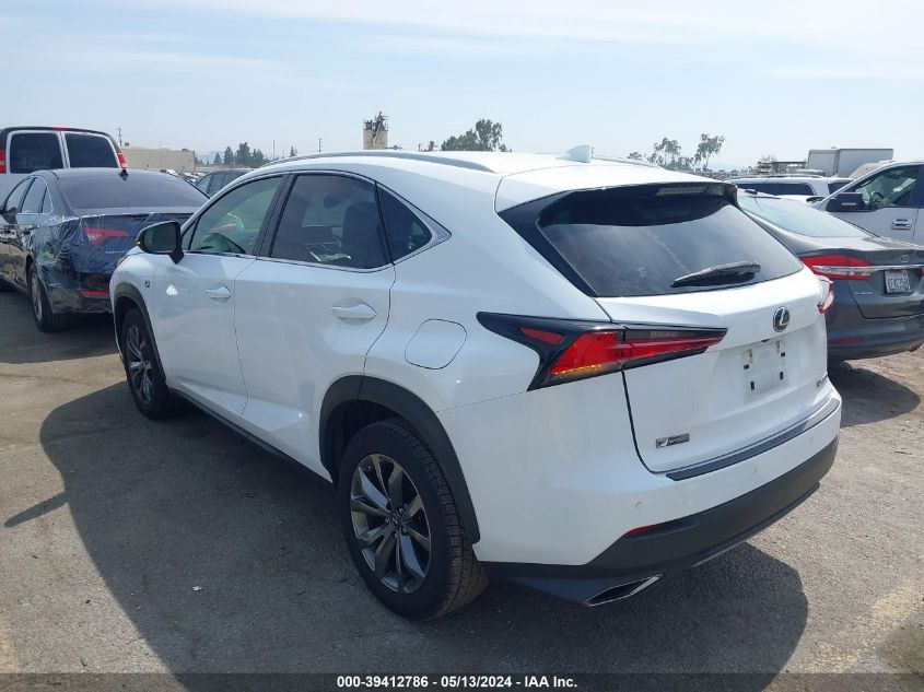 2019 Lexus Nx 300 F Sport VIN: JTJYARBZ5K2133132 Lot: 39412786