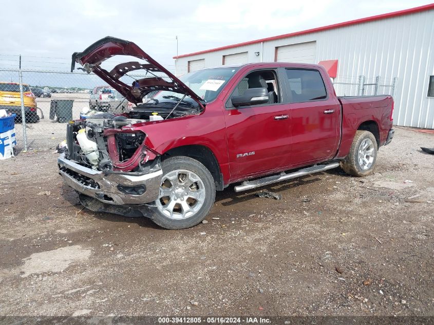 2019 Ram 1500 Big Horn/Lone Star VIN: 1C6SRFFT2KN784200 Lot: 39412805