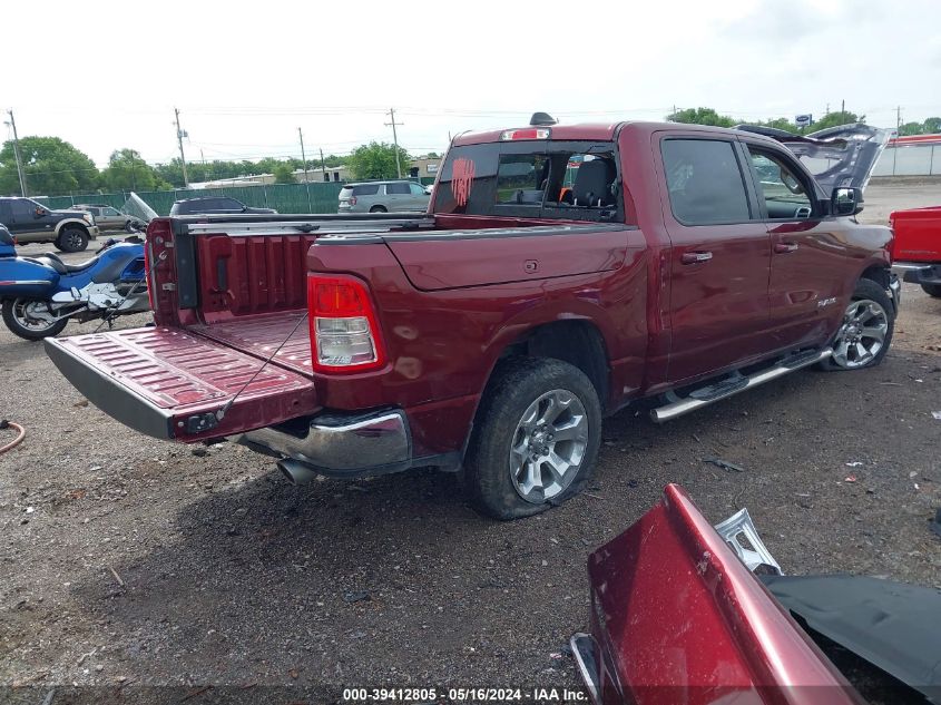 2019 Ram 1500 Big Horn/Lone Star VIN: 1C6SRFFT2KN784200 Lot: 39412805