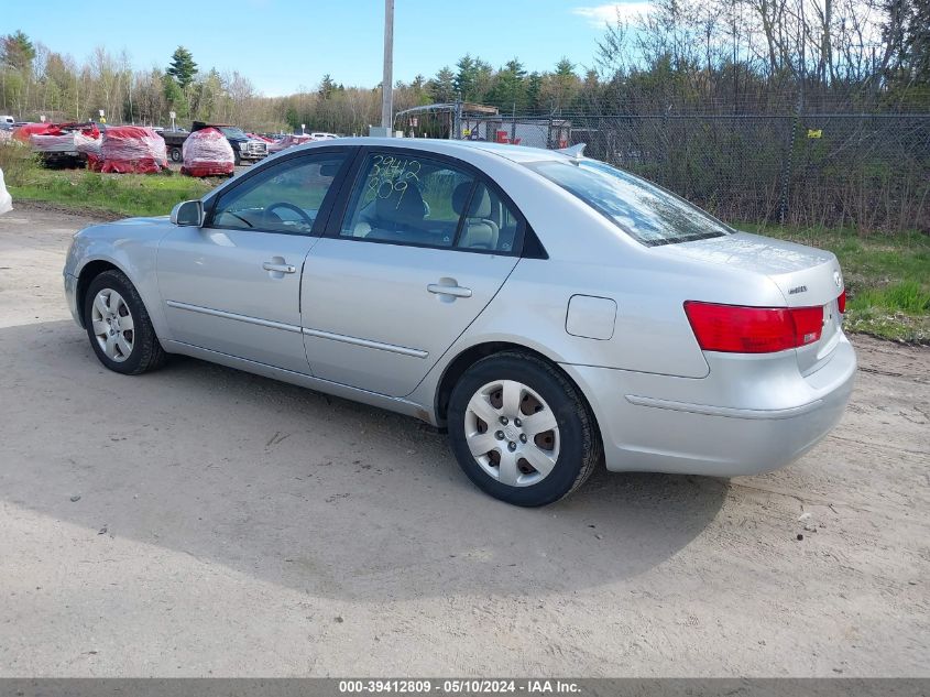 2010 Hyundai Sonata Gls VIN: 5NPET4ACXAH604026 Lot: 39412809