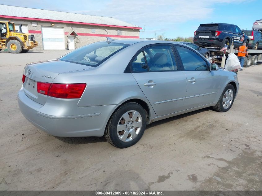 2010 Hyundai Sonata Gls VIN: 5NPET4ACXAH604026 Lot: 39412809