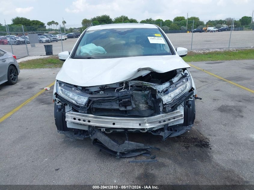 2021 Honda Odyssey Ex-L VIN: 5FNRL6H79MB026137 Lot: 39412810