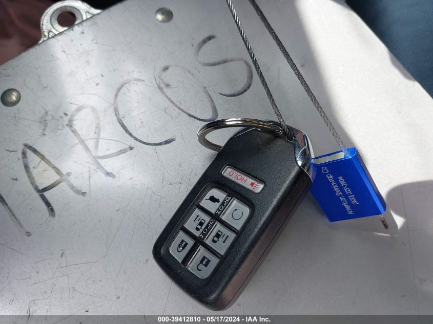 2021 Honda Odyssey Ex-L VIN: 5FNRL6H79MB026137 Lot: 39412810