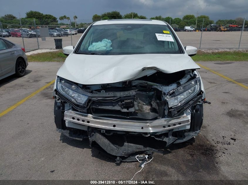 2021 Honda Odyssey Ex-L VIN: 5FNRL6H79MB026137 Lot: 39412810